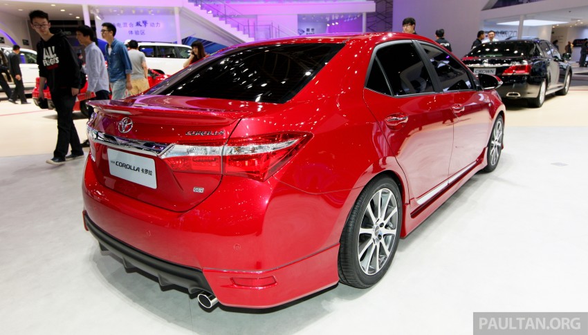 Toyota Levin, Corolla for China – live pics from Beijing 242913