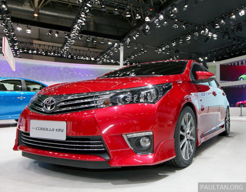 Toyota Levin, Corolla for China – live pics from Beijing 242917