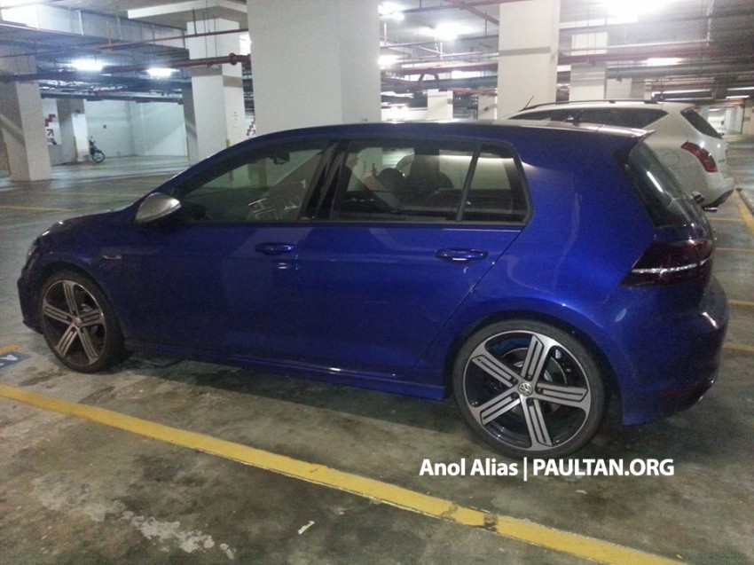 SPIED: Volkswagen Golf R Mk7 seen at JPJ Putrajaya 244899