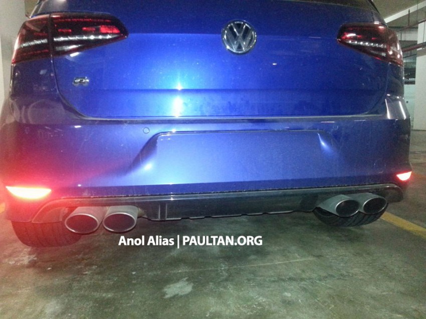 SPIED: Volkswagen Golf R Mk7 seen at JPJ Putrajaya 244901
