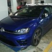 Volkswagen Golf R Mk7 spotted on the move in Bangi!