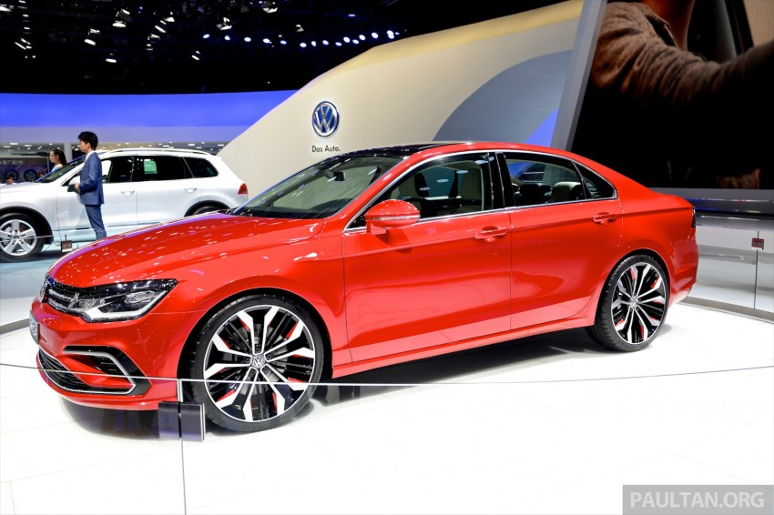 Volkswagen New Midsize Coupe concept is a junior CC 244322