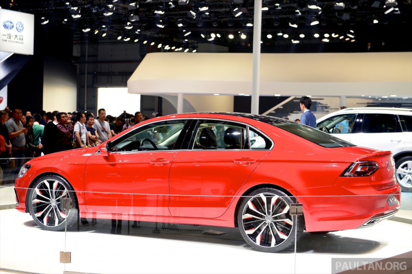 Volkswagen New Midsize Coupe concept is a junior CC 244324
