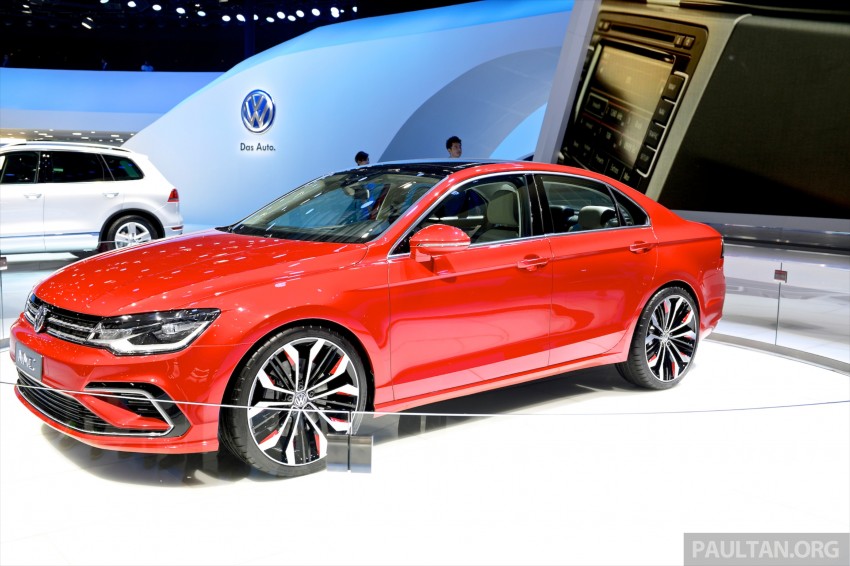 Volkswagen New Midsize Coupe concept is a junior CC 244326