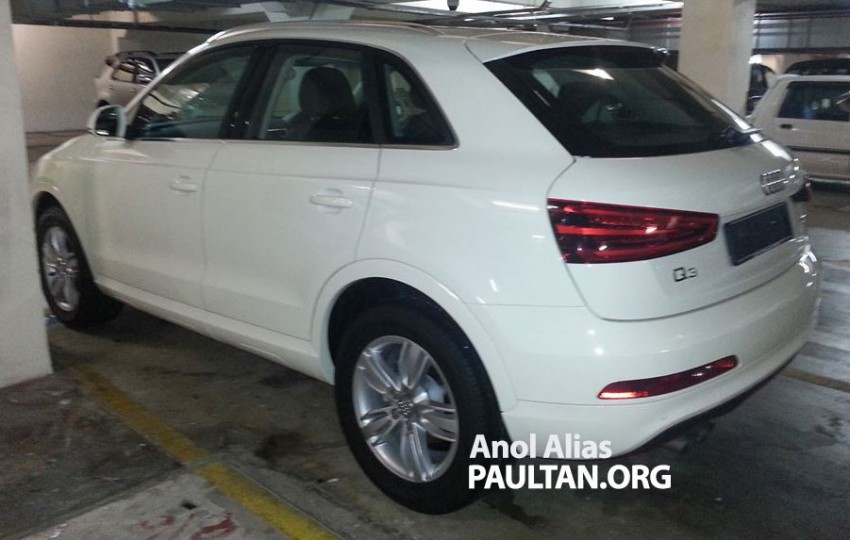 SPIED: Audi Q3 1.4 TFSI at JPJ – new local variant? 248995