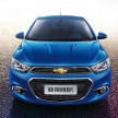 Facelifted Chevrolet Aveo/Sonic unveiled in China