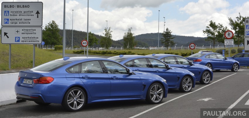 DRIVEN: F36 BMW 4 Series Gran Coupe in Spain 250517