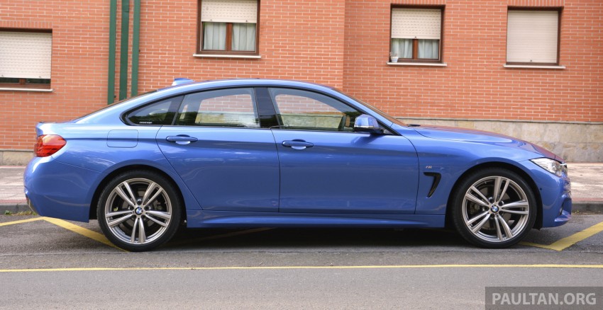 DRIVEN: F36 BMW 4 Series Gran Coupe in Spain 250491