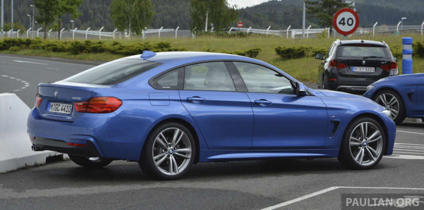 DRIVEN: F36 BMW 4 Series Gran Coupe in Spain 250515