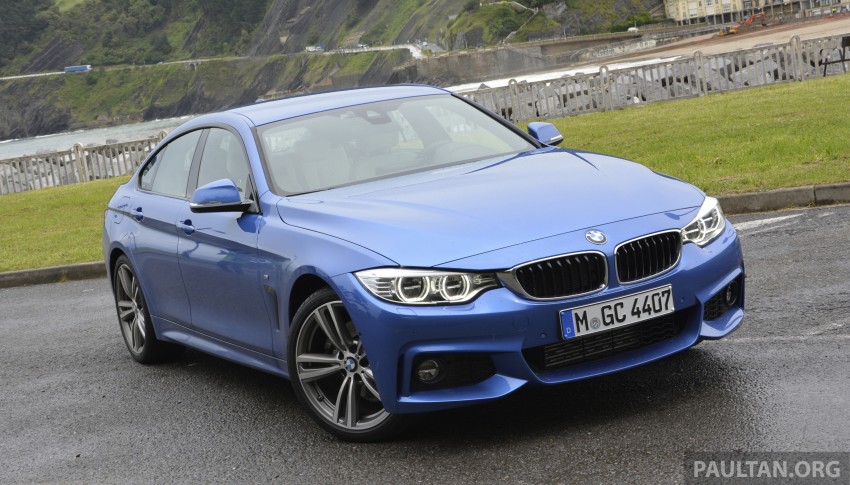 DRIVEN: F36 BMW 4 Series Gran Coupe in Spain 250485