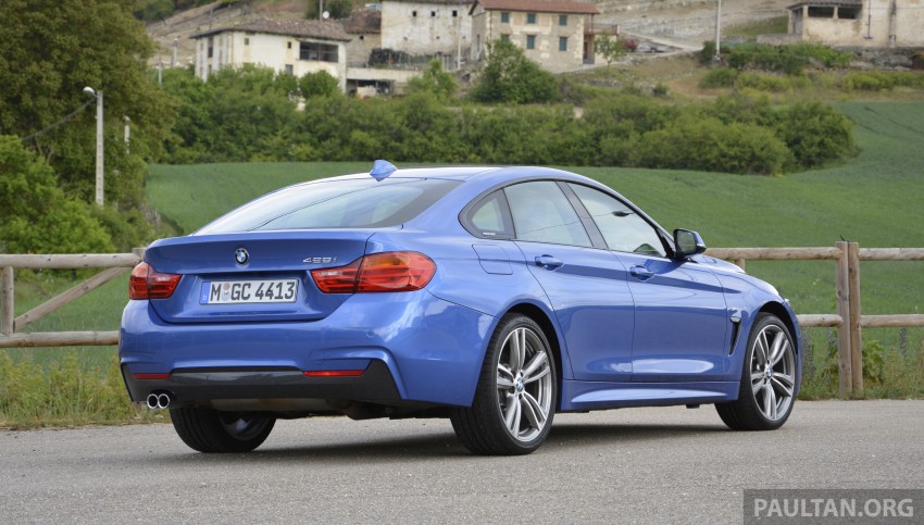DRIVEN: F36 BMW 4 Series Gran Coupe in Spain 250483
