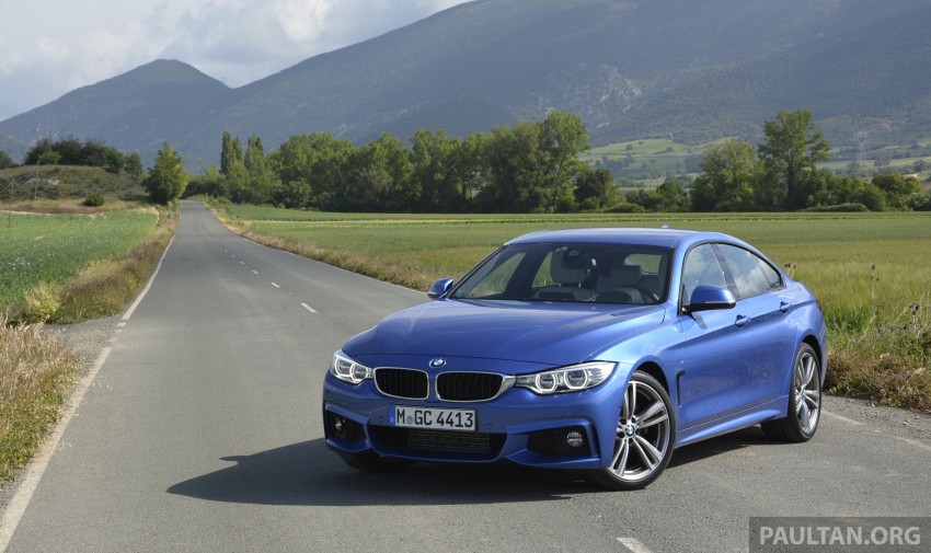 DRIVEN: F36 BMW 4 Series Gran Coupe in Spain 250479