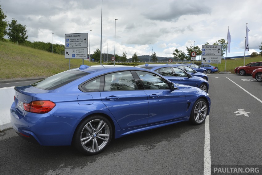DRIVEN: F36 BMW 4 Series Gran Coupe in Spain 250514