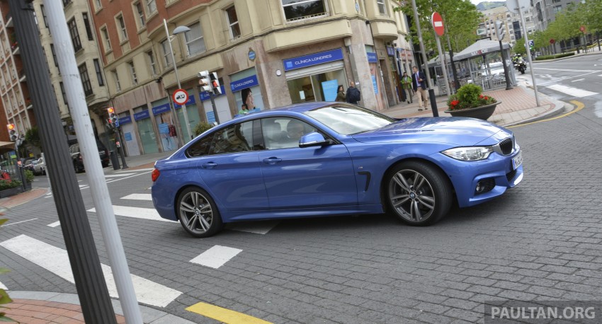 DRIVEN: F36 BMW 4 Series Gran Coupe in Spain 250463