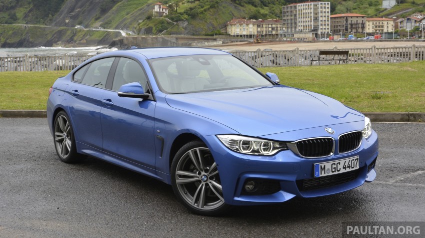 DRIVEN: F36 BMW 4 Series Gran Coupe in Spain 250512