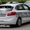 BMW testing hybrid 2-Series Active Tourer eDrive