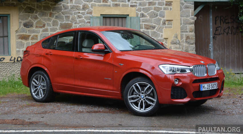 DRIVEN: F26 BMW X4 – the X3 redrawn as a ‘coupe’ 252133