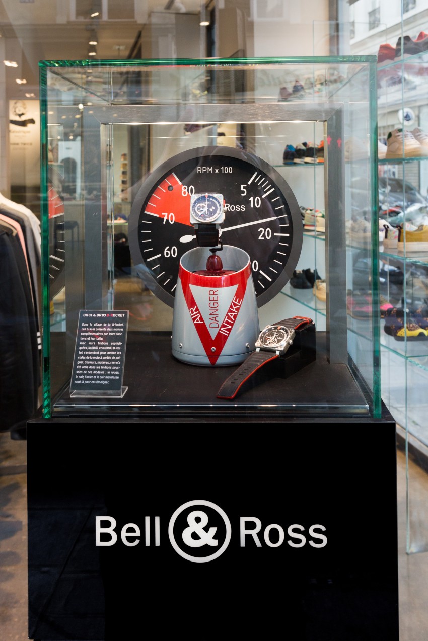 Bell & Ross B-Rocket on display at Colette boutique 248262