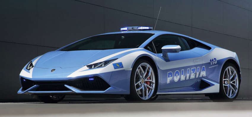 Lamborghini Huracan LP610-4 Polizia in hot pursuit 249446