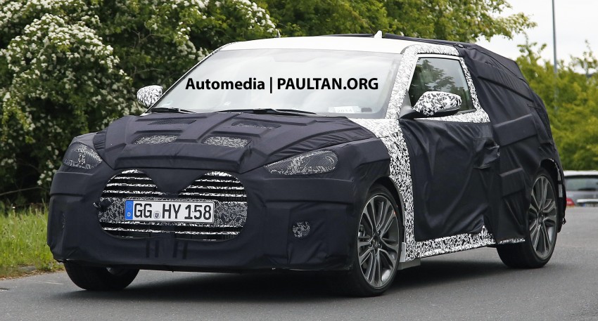 SPIED: Hyundai Veloster Turbo facelift in Germany 247370