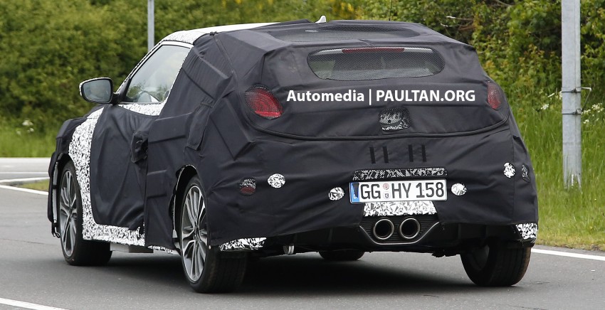 SPIED: Hyundai Veloster Turbo facelift in Germany 247374