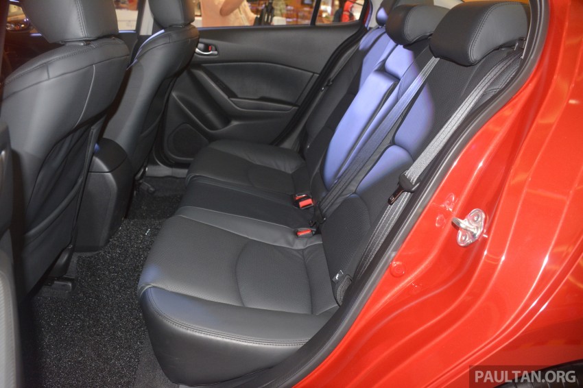 Mazda 3 – now with leather seats for no extra charge Image #248752
