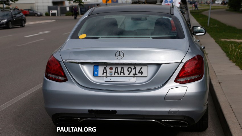 SPYSHOTS: Mercedes-Benz C-Class plug-in hybrid 246560