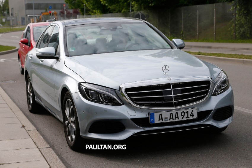 SPYSHOTS: Mercedes-Benz C-Class plug-in hybrid 246563