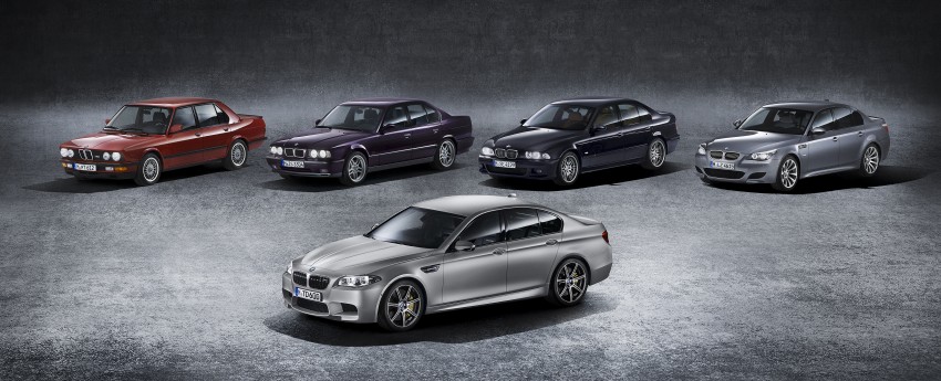 BMW M5 “30 Jahre M5” celebrates 30 years of the M5 246345
