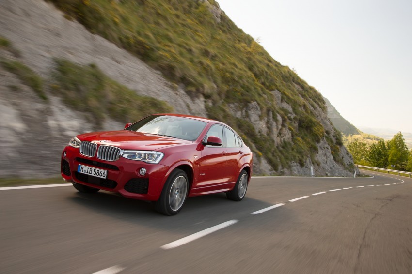 DRIVEN: F26 BMW X4 – the X3 redrawn as a ‘coupe’ 250099