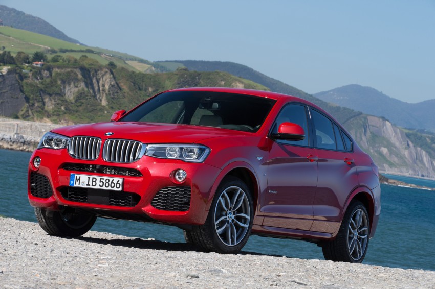 DRIVEN: F26 BMW X4 – the X3 redrawn as a ‘coupe’ 250053