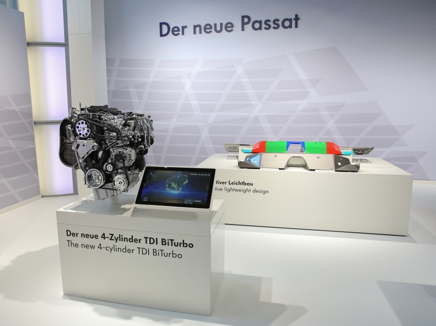 Volkswagen Passat – B8 sketches and details revealed 250322
