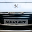 Facelifted Peugeot 5008 officially launched – RM160k