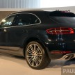 Porsche Macan previewed in Malaysia – four variants including 4-cylinder turbo, launching in Q4 2014