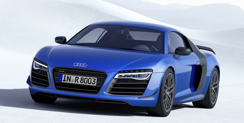 Audi R8 LMX: 570 PS beast to be first with laser lights 246868