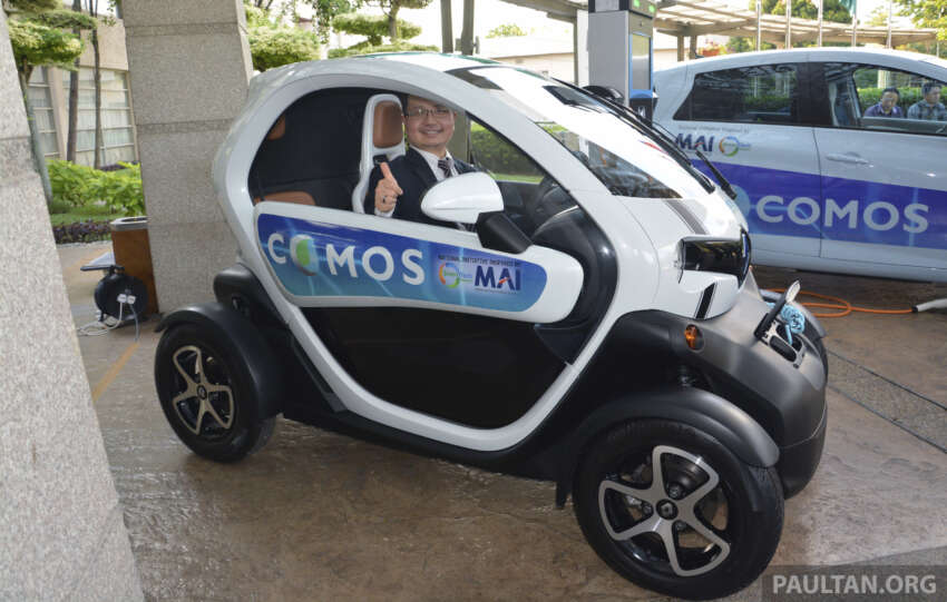 COMOS EV car-sharing programme to launch in August – rent a Twizy, Zoe or Leaf in KL, by the hour 246288