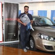 paultan.org ‘Win A Proton Saga Contest’ winner drives home with his new Proton Saga SV 1.3 CVT