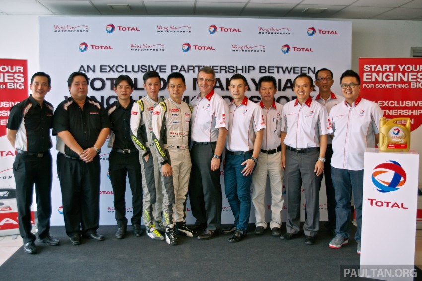 Total and Wing Hin Motorsports announce partnership 250744
