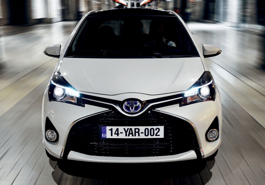 GALLERY: 2015 Toyota Yaris hatchback for Europe 250076