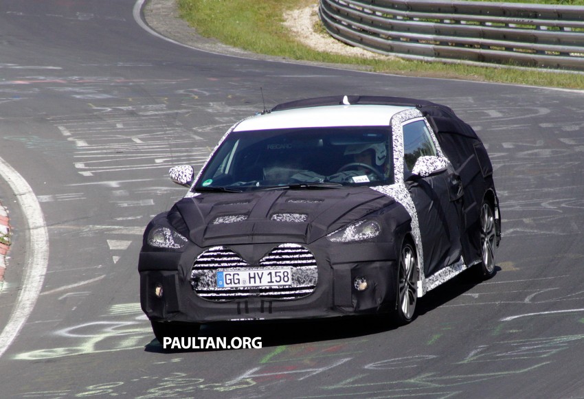 SPIED: Hyundai Veloster Turbo facelift in Germany Image #247548