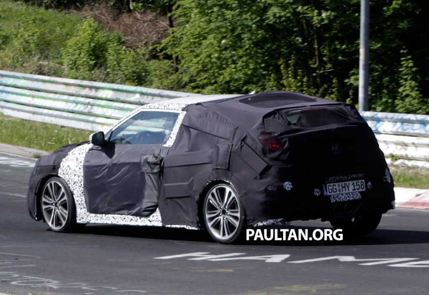 SPIED: Hyundai Veloster Turbo facelift in Germany 247547