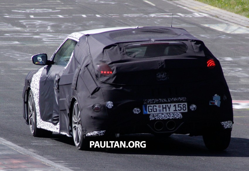 SPIED: Hyundai Veloster Turbo facelift in Germany 247545