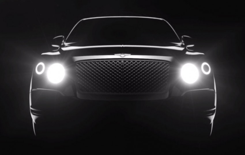 VIDEO: Bentley teases new SUV, production in 2016 Image #250577