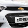 Facelifted Chevrolet Aveo/Sonic unveiled in China