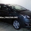 Peugeot 5008 facelift seen at JPJ – will it be CKD?