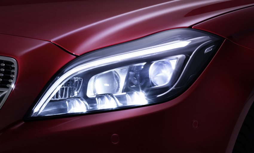 2015 Mercedes-Benz CLS-Class facelift to feature new Multibeam LED headlamp technology 254249