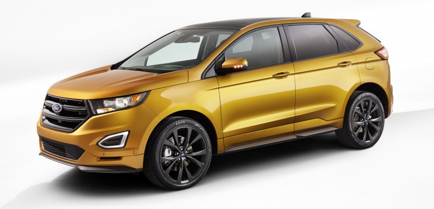 2015 Ford Edge debuts – new 2.0L EcoBoost unveiled 255741