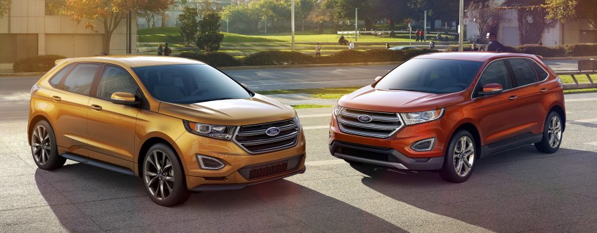 2015 Ford Edge debuts – new 2.0L EcoBoost unveiled 255743