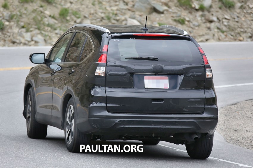 SPYSHOTS: Honda CR-V facelift gets revised looks 254640