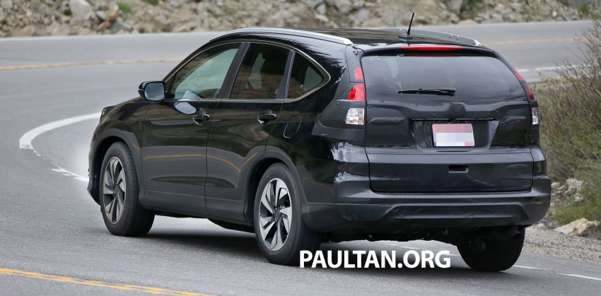 SPYSHOTS: Honda CR-V facelift gets revised looks 254642
